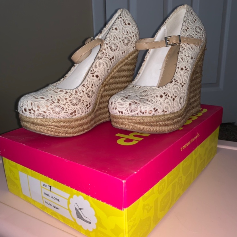 Charlotte Russe | wedges Size 7